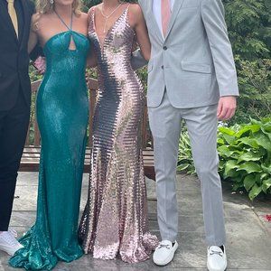 Pink Prom Mermaid Formal Dress
